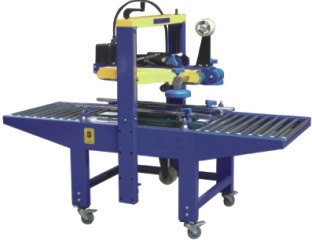 Semi-auto carton sealer Model No JK-6050(Top& bottom belt drive)